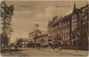 Kamienica Taubenhausa na pocztówce z początku XX wieku.