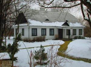 Dworek na Jeziorkiem Czerniakowskim.