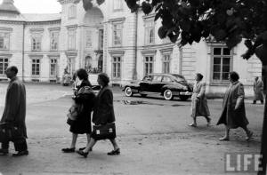 1959 r. Prawdopodobnie wtedy gościł tu wiceprezydent USA Richard Nixon. Żródło zdjęcia: fotopolska.eu