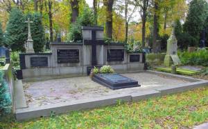 Grób rodziny Michlerów na Cmentarzu Ewangelicko-Augsburskim.