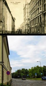 Nalewki przed wojną i obecnie.