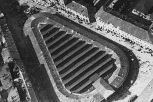 Gościnny Dwór - widok z powietrza.