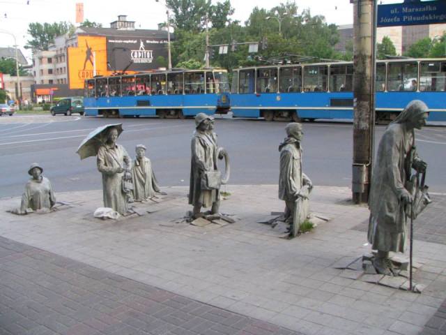 Pomnik Anonimowego Przechodnia we Wrocławiu.