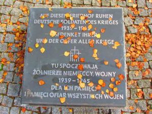 Kwatera żołnierzy niemieckich na Cmentarzu Północnym. 