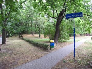 Park imienia Janiny Porazińskiej.