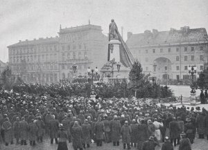 Odsłonięcie pomnika Adama Mickiewicza.