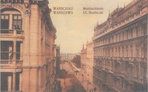Ulica Moniuszki w drugiej dekadzie XX wieku.