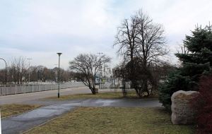 Widok w kierunku Placu na Rozdrożu.