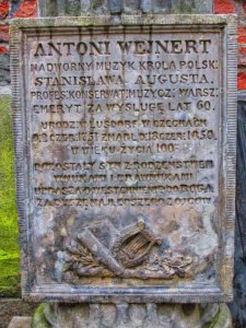 Grób Antoniego Wejnerta.